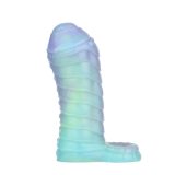 6.1 Inch Luminous Draon Cock Sleeve Soft Silicone Fantasy Penis Extension