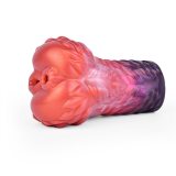 Fantasy Dog Airplane Cup Two Channel Silicone Wolf Pussy Toy