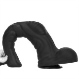 12.5 / 14 / 16 Inch Huge Black Silicone Sea Horse Dildo