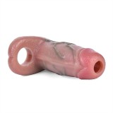 4.8 Inch Soft Silicone Real Skin Feeling Cock Sleeve