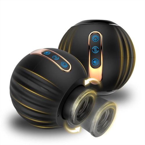 Electric Male Masturbation Cup 8 Thrusting Rotating Penis Trainer