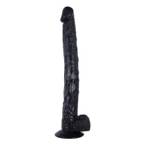 15.5 Inch Extra-Long Slim PVC Suction Cup Dildo