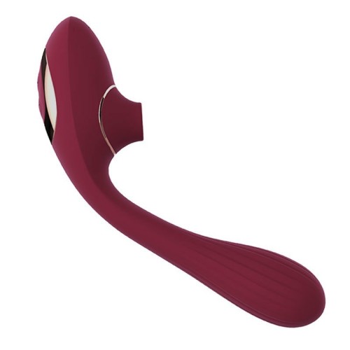 Two Motors Women Clit Sucking and G-spot Vibrator