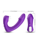 Double Stimulation Women Licking and G-Spot Vibrator