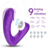 Double Stimulation Women Licking and G-Spot Vibrator