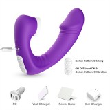 Double Stimulation Women Licking and G-Spot Vibrator