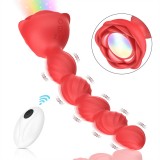 APP/Remote Controlled Anal Beads Vibrator for Men and Women