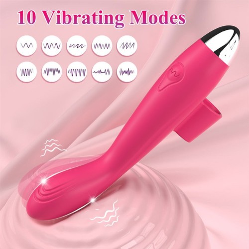 Rechargeable Flapping Finger G Spot Vibrator