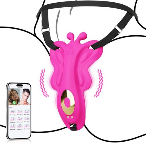 Smart APP Control Wearable Butterfly Panty Vibrator