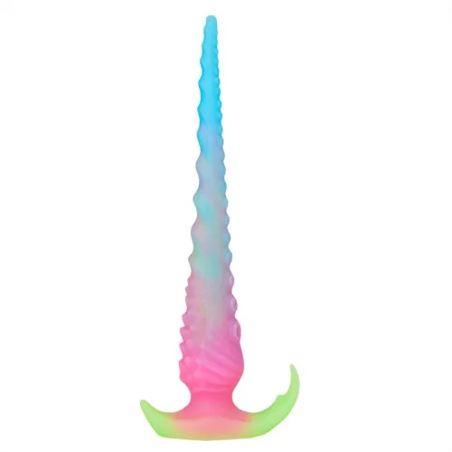 13.5/17.5/22.5 Inch Super Long Soft Glow-In-The-Dark Tentacle Anal Dildo