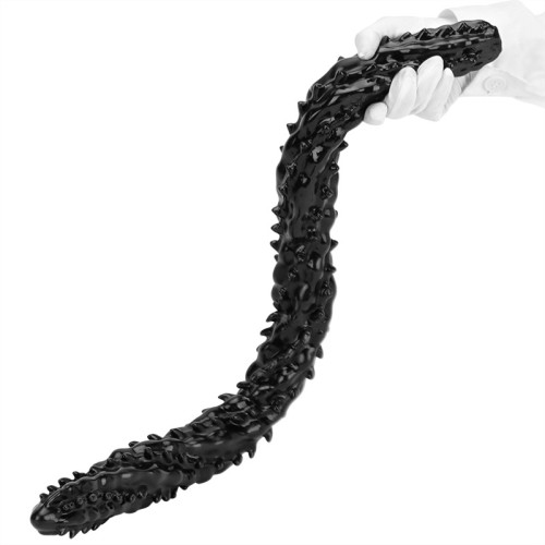 31.5 Inch Giant Spiked PVC Double Ended Dildo