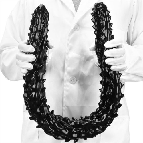 31.5 Inch Giant Spiked PVC Double Ended Dildo