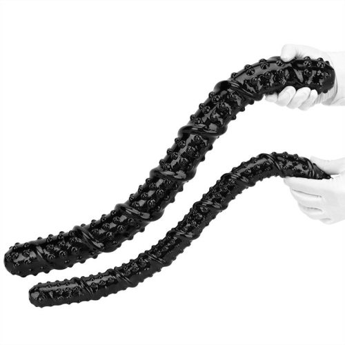 20.5/24.5 Inch Huge Beaded PVC Double Ended Dildo
