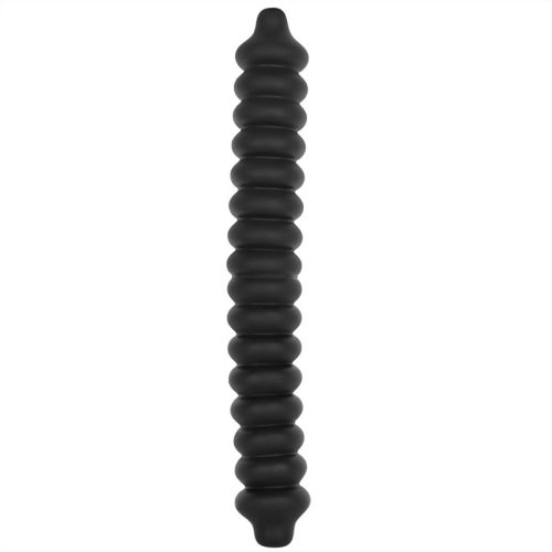 19.5 Inch Extra Long Thick Silicone Spiral Double Ended Dildo