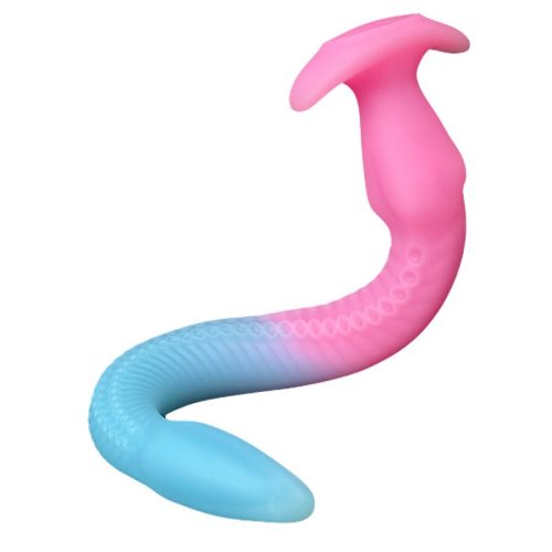 11.5/15/19 Inch Long Slim Octopus Tentacle Anal Stretching Dildo