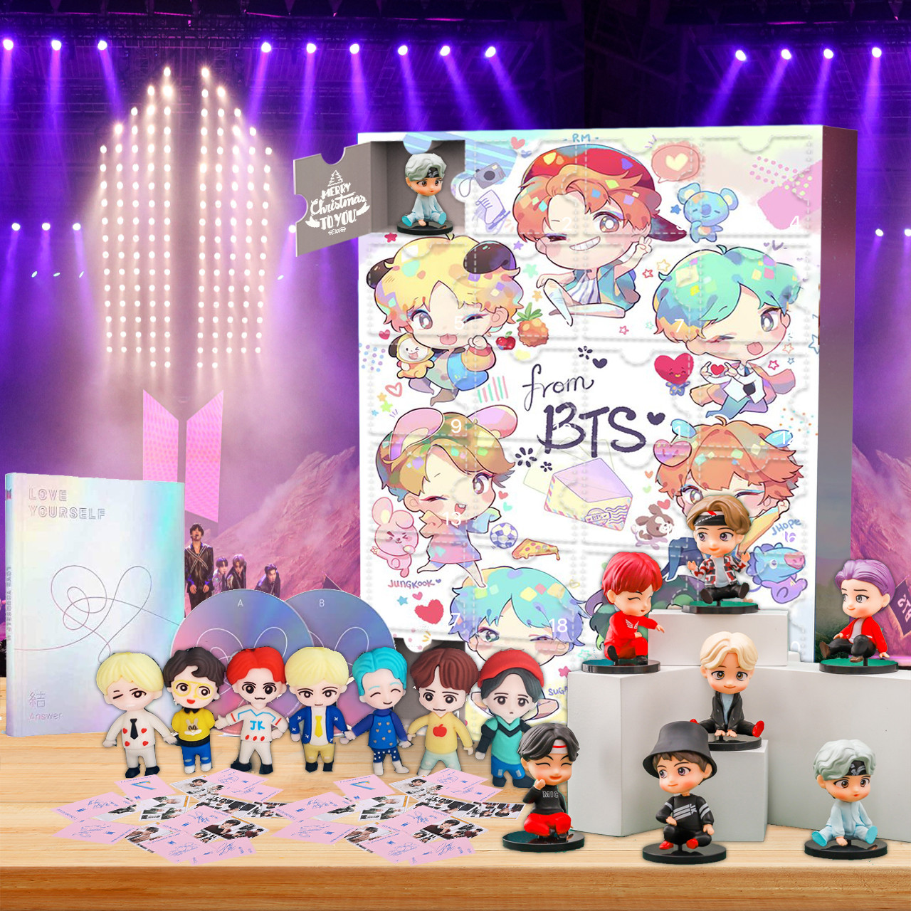 US 39.99 2021 Christmas BTS Advent Calendar 🕸The One With 24