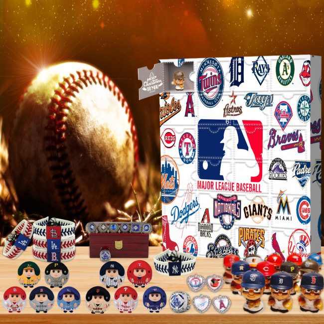 US 43.99 MLB Advent Calenda 24 Exquisite Gifts ️ ️ ️