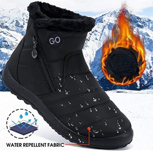 UGG®- Women Outdoor Waterproof Non-Slip Fur Lined Snow Boots