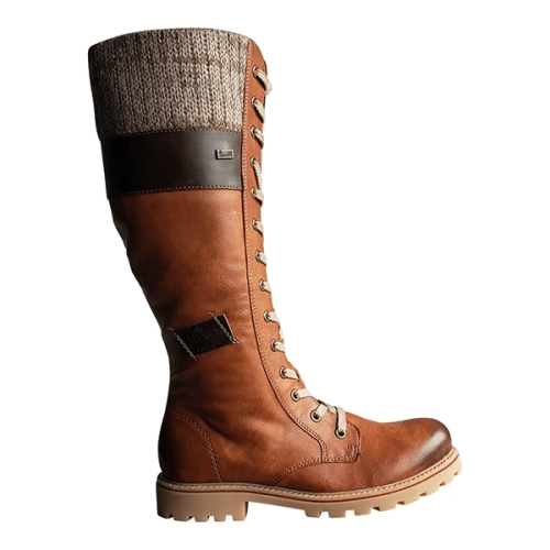 UGG® - Women Winter Lace Up Knitted High Boots