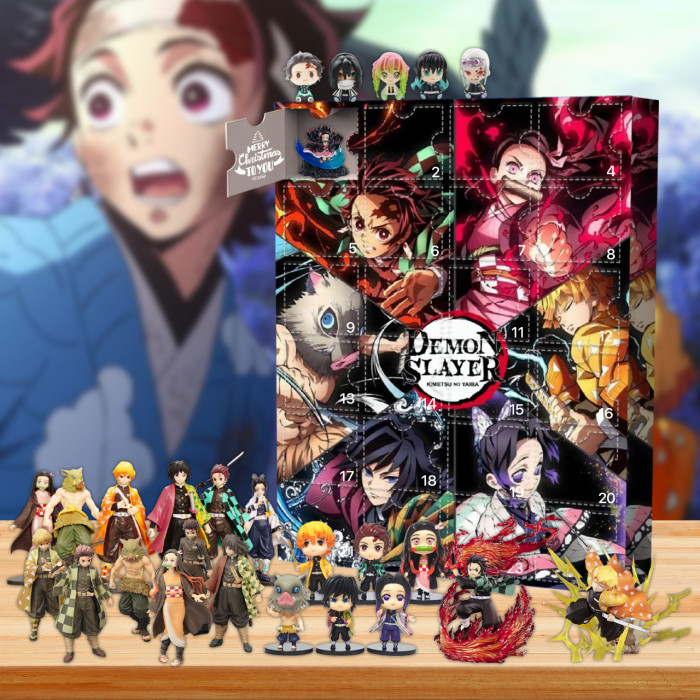 Us 39 99 Demon Slayer Advent Calendar 21 The One With 24 Little Doors Www Popyayy Com