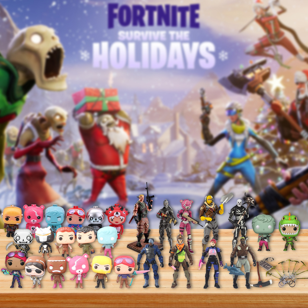US$ 41.90 - Fortnite Advent Calendar 2021 -- The One With 24 Little Doorsð - www.popyayy.com