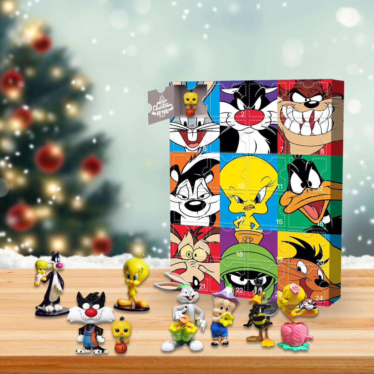 US$ 41.90 - Looney Tunes Advent Calendar 2021 -- The One With 24 Little
