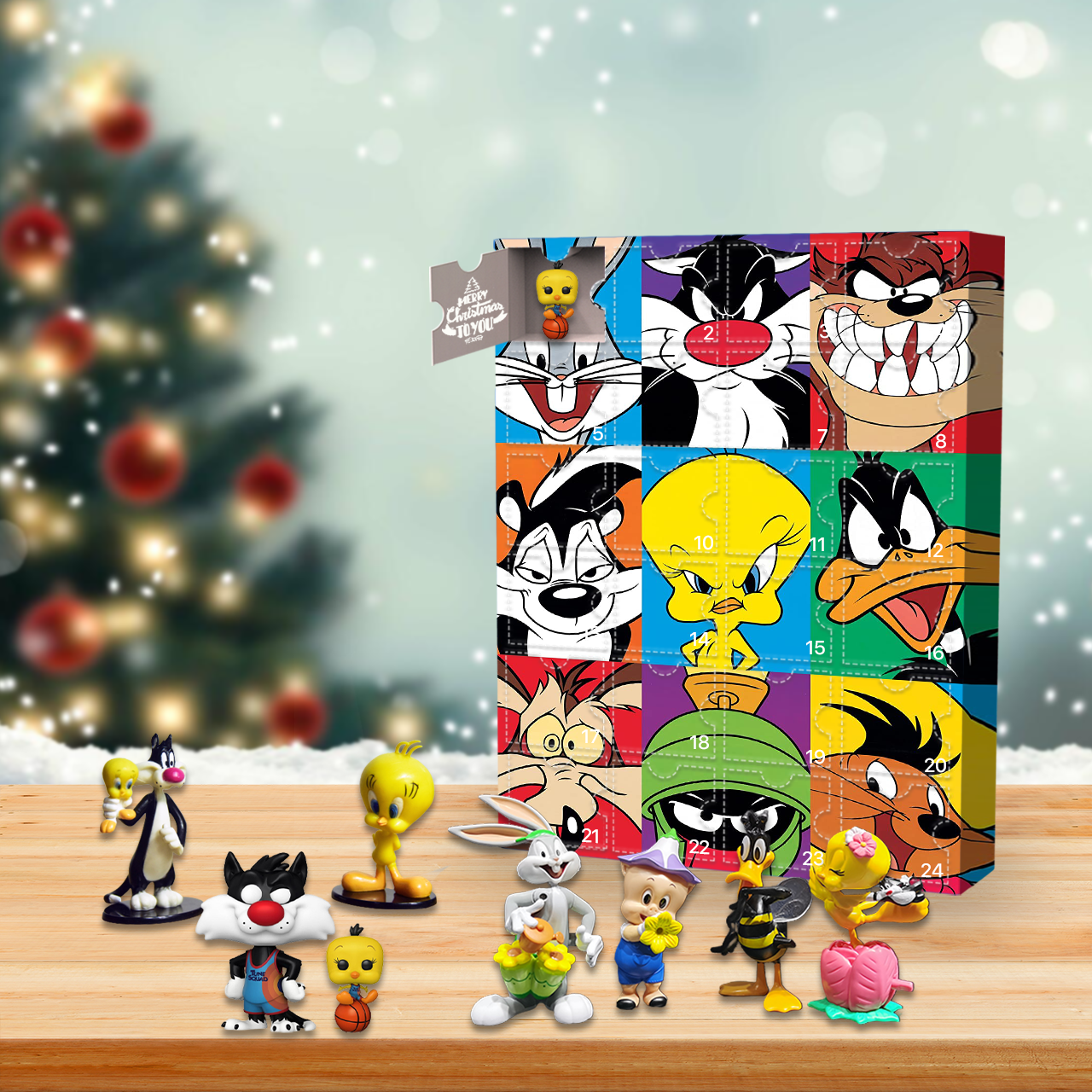US 41.90 Looney Tunes Advent Calendar 2021 The One With 24 Little