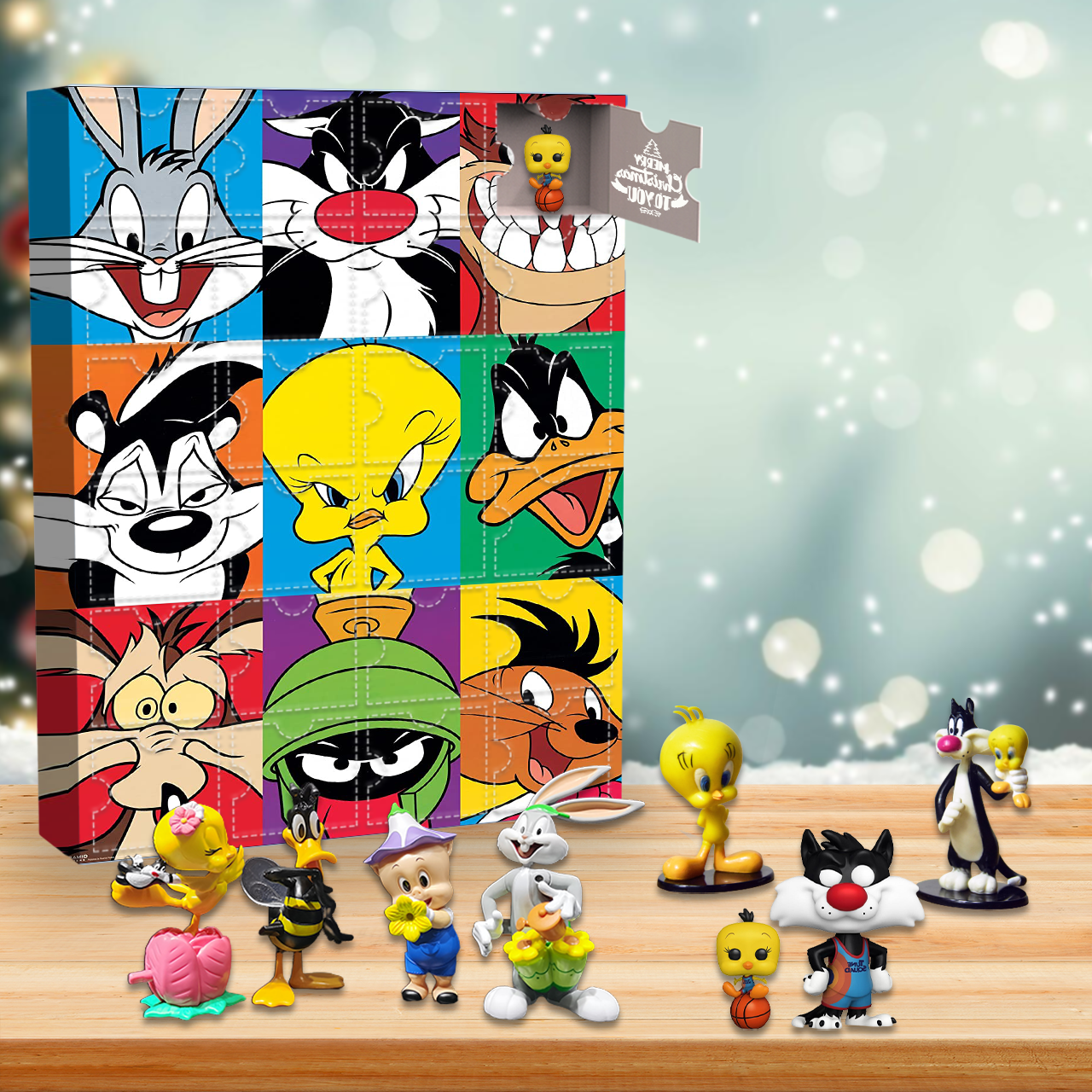 US$ 41.90 - Looney Tunes Advent Calendar 2021 -- The One With 24 Little