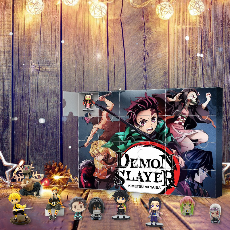 Demon Slayer Advent Calendar Customize and Print