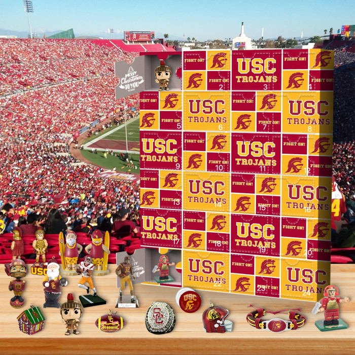 Us$ 39.99 - Usc Trojans Advent Calendar 2021-- 🎁The One With 24 Little Doors - Www.cucunn.com