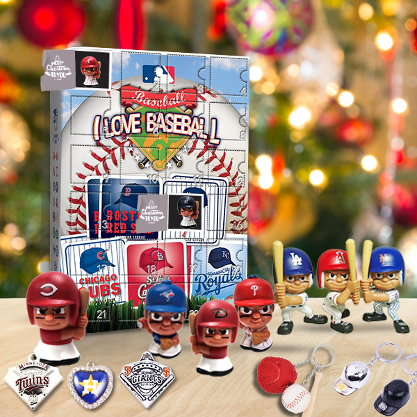  43.99 Baseball Advent Calendar The One With 24 Little Doors🎄