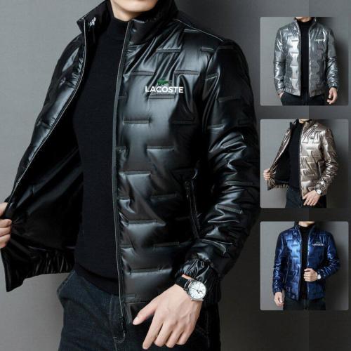 🔥Bright casual standing collar men's cotton jacket