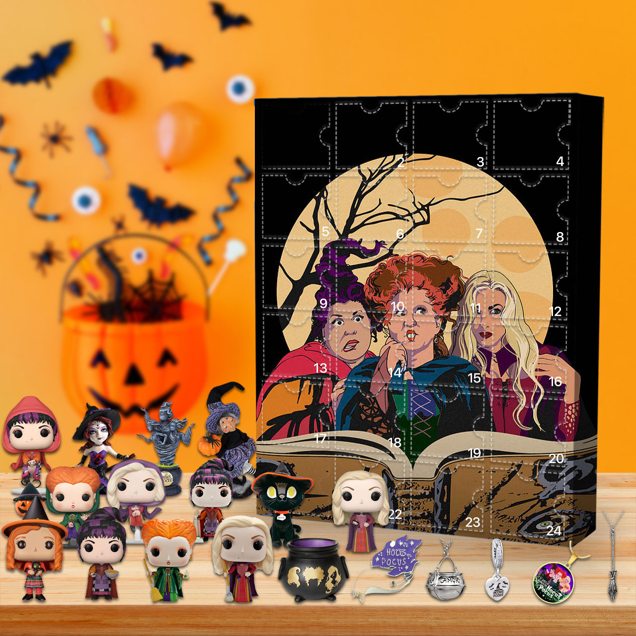 US 43.99 Hocus Pocus Advent Calendar 🎁The One With 24 Little Doors