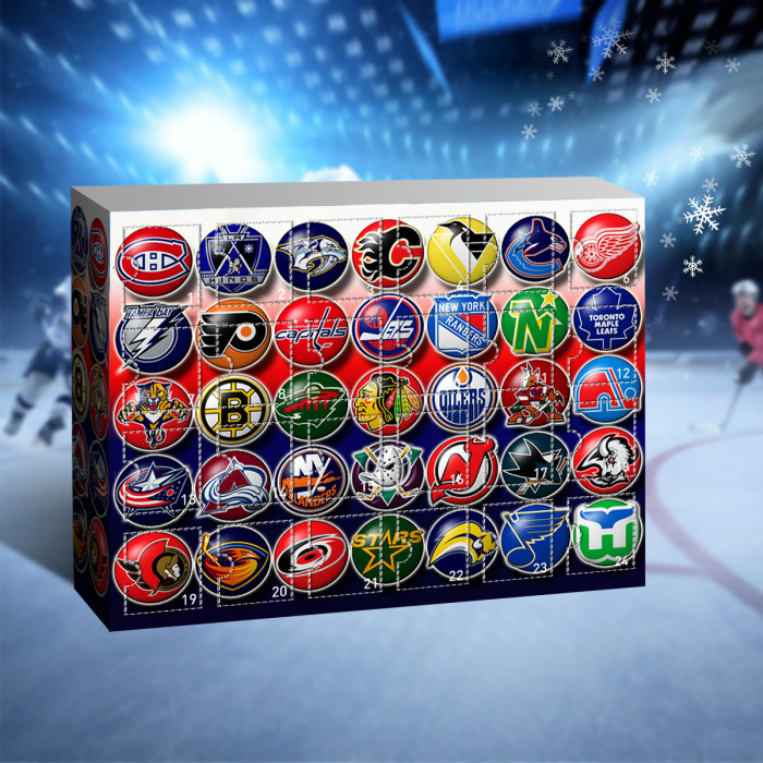 NHL Advent Calendar 2021-- The One With 24 Little Doors