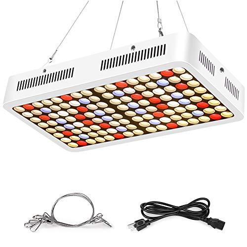 Roleadro LED Grow Light 1000W 4th Generation Series Sunlike Plant Grow Lights Compatible with LM301H Diodes Full Spectrum Growing Lamps for Indoor Plants Seedlings Greenhouse Hydroponic