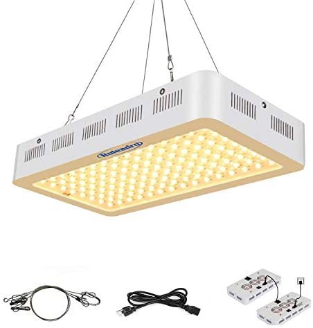 Roleadro LED Grow Light, 600W 2nd Generation Plant Light Full Spectrum for Indoor Greenhouse Hydroponic Plants Veg and Flower