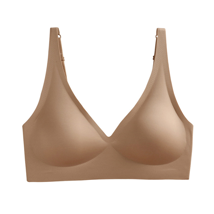 【華歌爾】舒適無鋼圈聚攏防走光無痕乳膠美背內衣 3件入 -NT$998