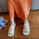 超舒適的彈力編織拖鞋，擁有一雙就cover整個summer 寬腳背、大腳女孩別擔心 #最大有做到40號