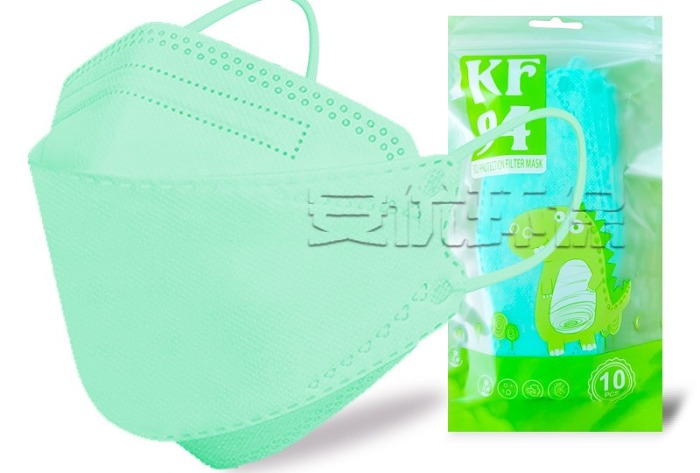 KN95寶寶Child mask可愛卡通4-12歲兒童kf 94柳葉形口罩