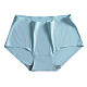 Seamless ice silk Antibacterial mid-waist cotton panties