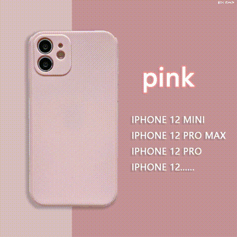 【Steel film for Mobile Phone】  Mobile phone shell protective cover, polished TPU pure color soft shell material like Silica Gel