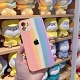 เคสกระจกเหลวสีรุ้งสำหรับ iPhone