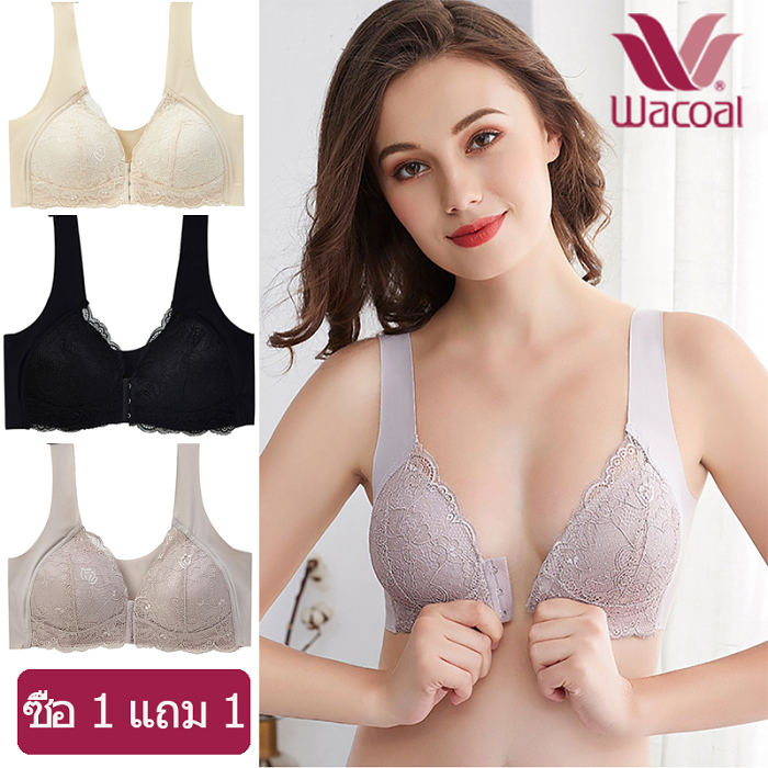 ส่วนลดพิเศษเพื่อฉลองครบรอบ 50 ปีของวาโก้ญี่ปุ่น ขายร้อนชุดชั้นในหัวเข็มขัดลูกไม้ลาย 3 หัวเข็มขัดสวยสุด ๆ