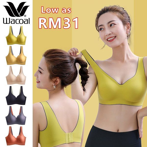 【Wacoal】 Wireless /no pressure/no deformation, comfortable and close-fitting, breathable and light, let you breathe!