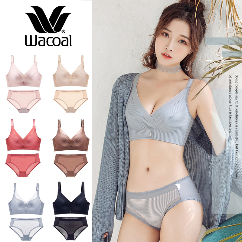 [Explosion style gathered underwear]【Wacoal】 Wireless /no pressure/no deformation, comfortable and close-fitting, breathable and light, let you breathe!