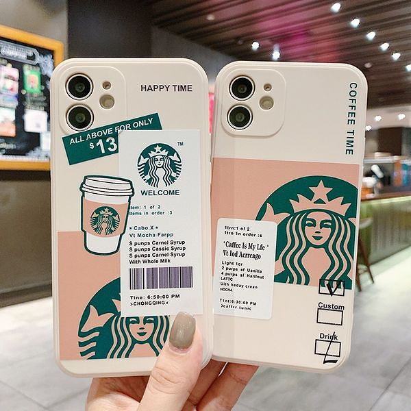 Starbucks genuine license × trendy mobile phone case Starbucks（Free Shipping on Orders Over ฿899）