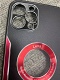 [IPhone series, free shipping] iPhone metal ring fine hole anti-fall protective shell|