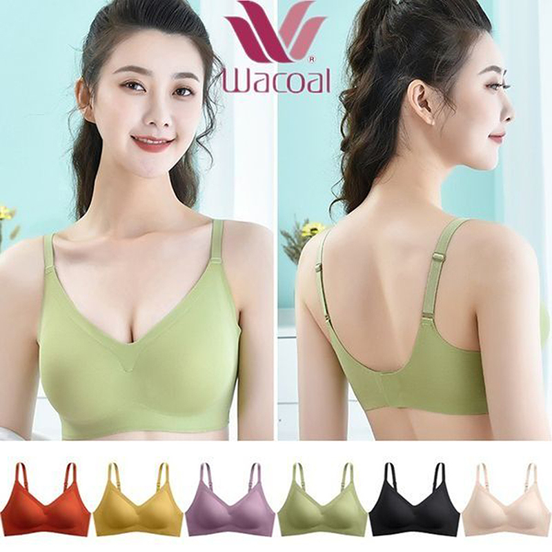 ญี่ปุ่น Wacoal ใหม่สายรัดเล็กสบายรวบรวมชุดชั้นใน เจลลี่บางเฉียบยืดหยุ่น และนุ่ม สวมใส่ความงามมั่นใจ!