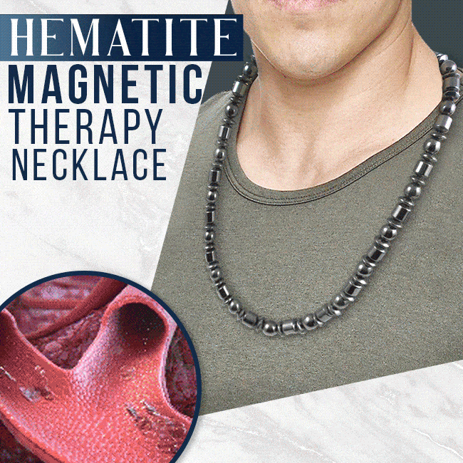 Hematite Magnetic Therapy Necklace