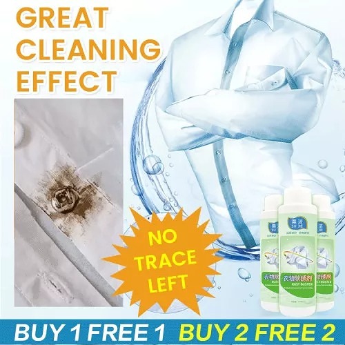 Clothes rust remover Secrets not told by dry cleaners Clothes rust remover One smear, ten minutes, old clothes change into new clothes.